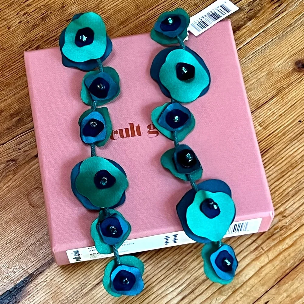 πΊπHPππΊ NWT Cult Gaia Zelena Earrings - Picture 4 of 16